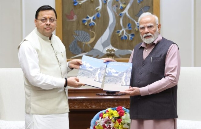 मुख्यमंत्री पुष्कर सिंह धामी की प्रधानमंत्री नरेंद्र मोदी से मुलाकात राज्य के विकास के लिए किए कई महत्वपूर्ण प्रस्ताव